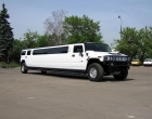 Hummer H2 limo белый