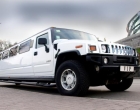 Hummer H2 limo белый
