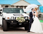 Hummer H2 limo белый