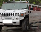 Hummer H2 limo белый